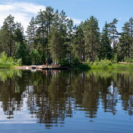 Pinetree Cottages Cozy Log Cabin Kalanti Екстер'єр фото