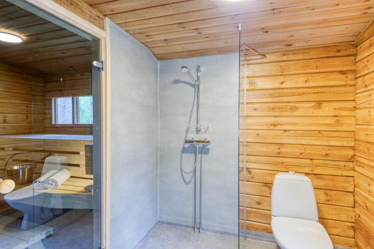 Pinetree Cottages Cozy Log Cabin Kalanti Екстер'єр фото