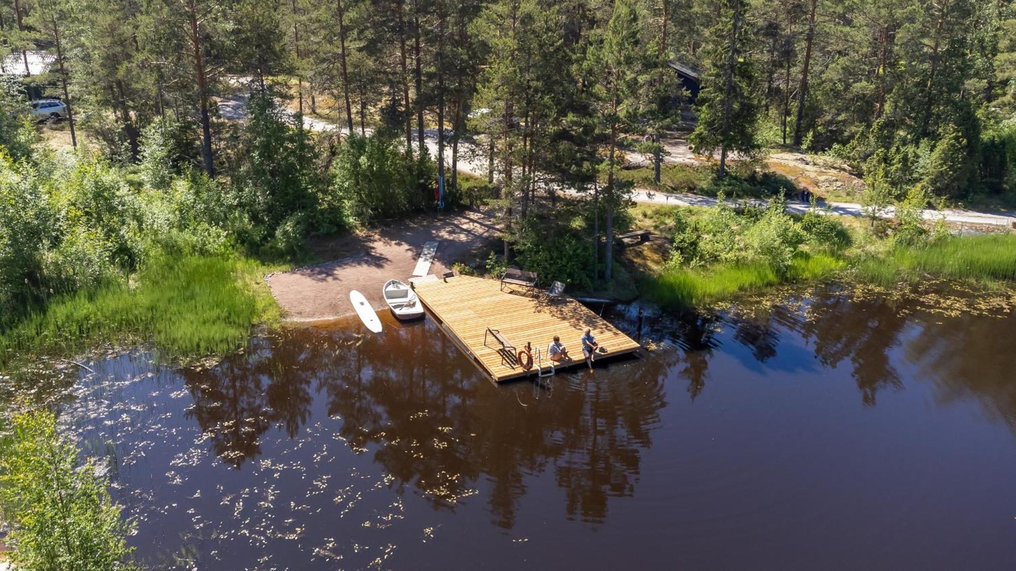Pinetree Cottages Cozy Log Cabin Kalanti Екстер'єр фото