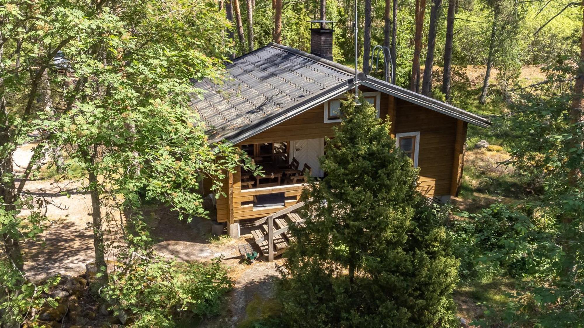 Pinetree Cottages Cozy Log Cabin Kalanti Екстер'єр фото